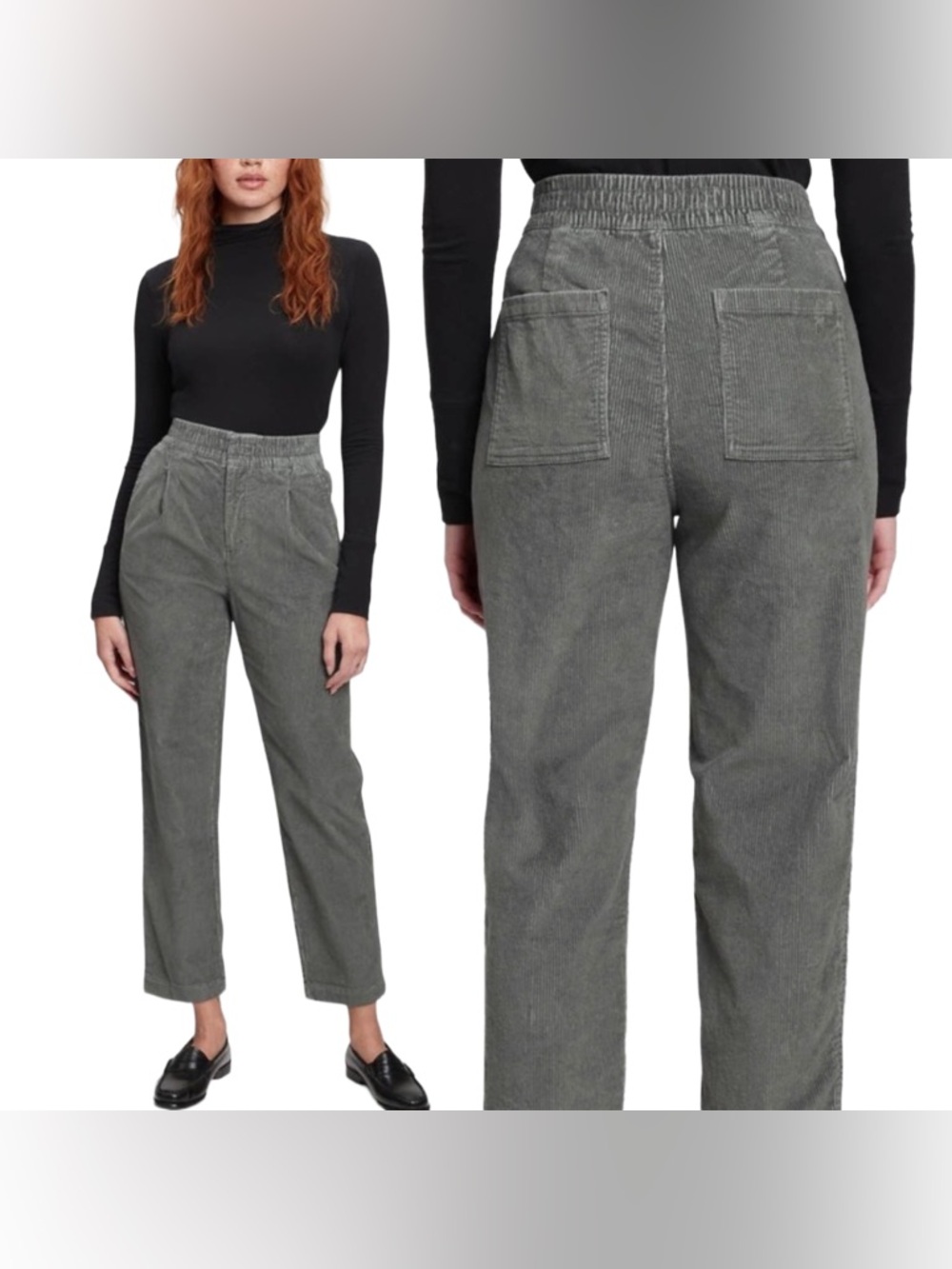 Gap Corduroy High Rise Trousers